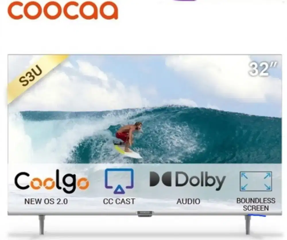 Smart TV Coocaa LED 32 Inch 32S3U Digital