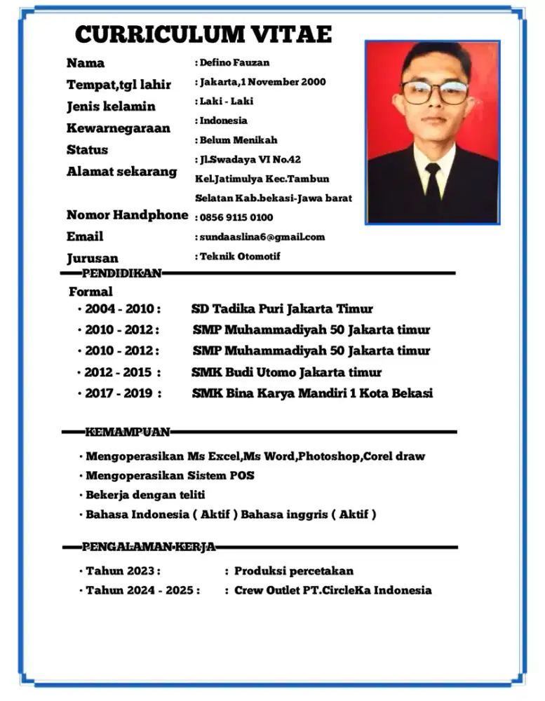 MENCARI PEKERJAAN