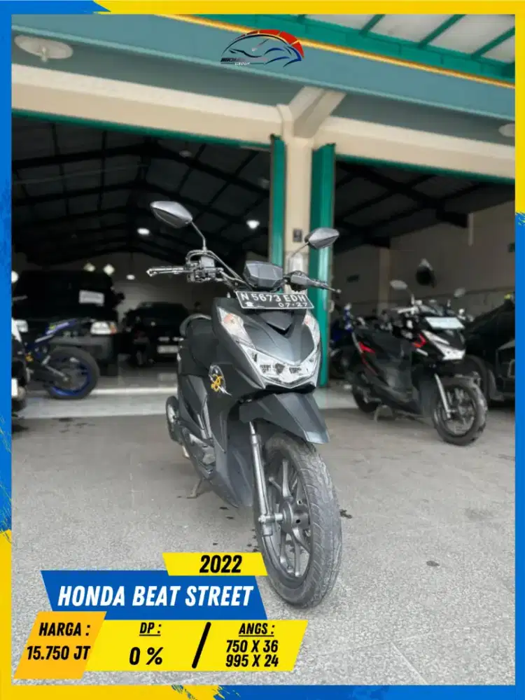 HONDA BEAT STREET 2022 MONGGO GASS MASZEHH HIKMAH MOTOR KEPUH