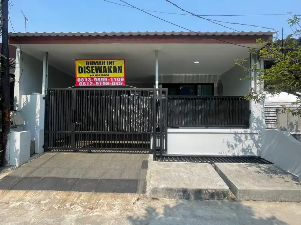 BARU DIRENOVASI - Rumah Nyaman untuk Keluarga