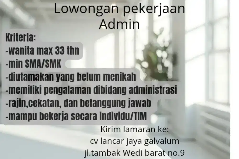 Admin serabutan