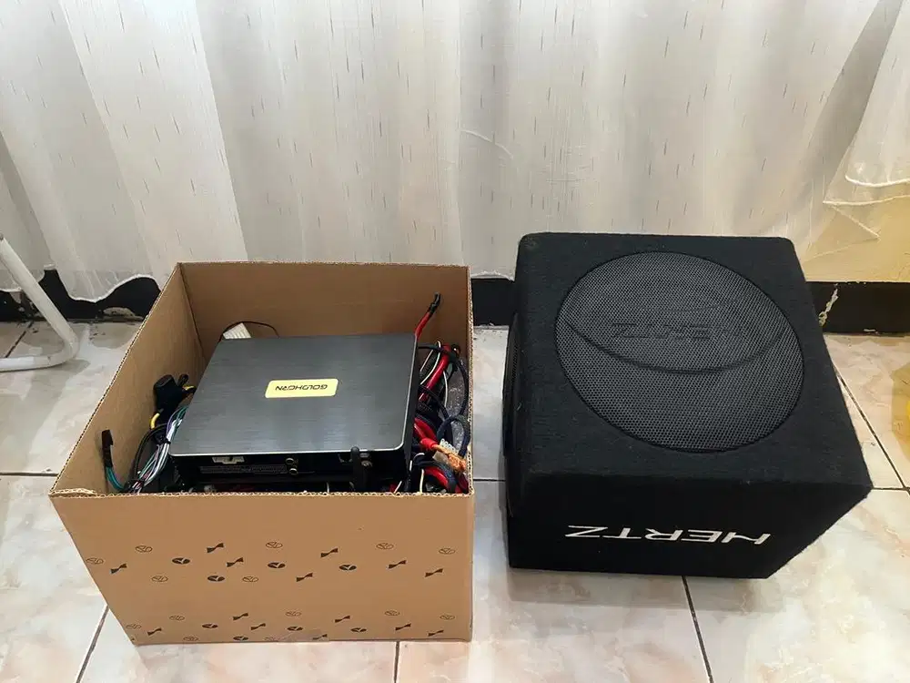 Paket Audio Goldhorn Subwoofer Hertz
