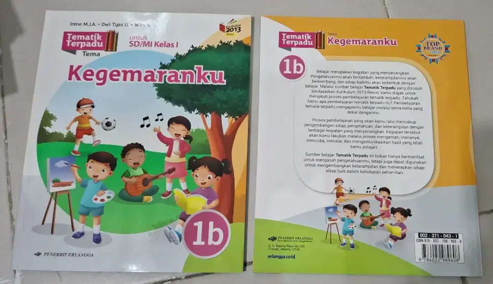 Tematik Terpadu Kelas 1 Tema Kegemaranku (1B)