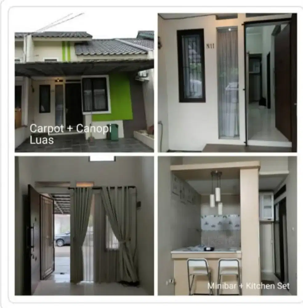 Dijual Murah Rumah Minimalis 1,5 lantai, Strategis, Tidak Banjir