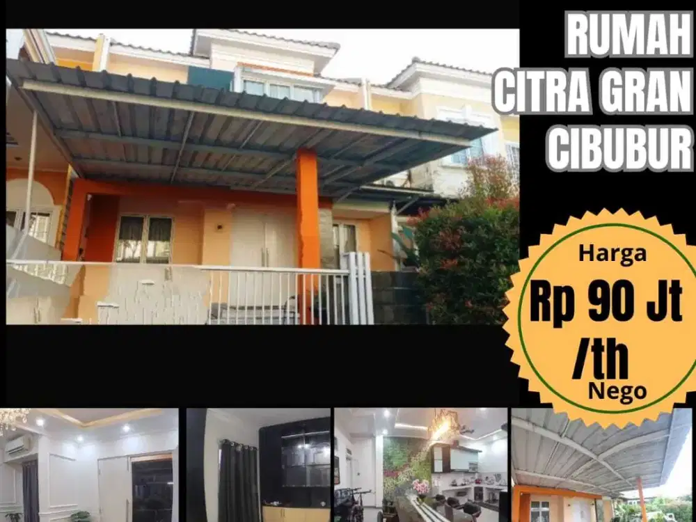 Di Sewakan Rumah Cantik Full Furnish. CitraGran Cibubur.