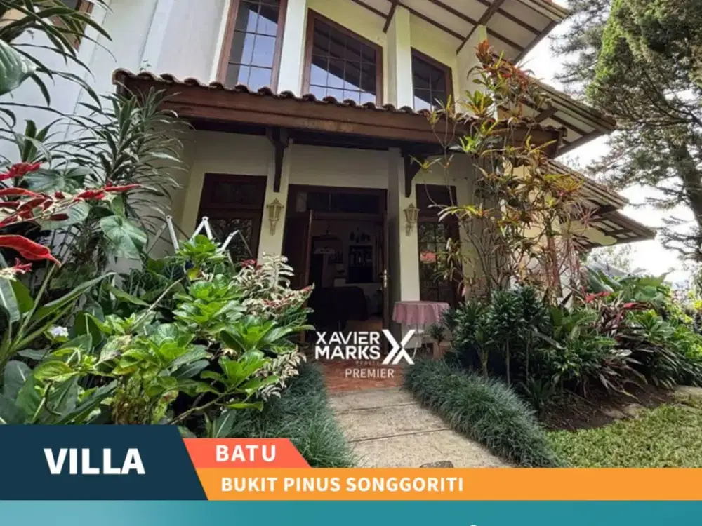 Dijual Villa Full Furnish Dekat Berbagai Wisata di Songgoriti Batu Malang