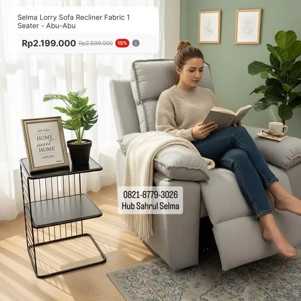 SOFA MALAS ABU RECLINER