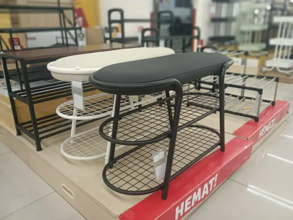 Rak sepatu /rak sandal / bangku teras
