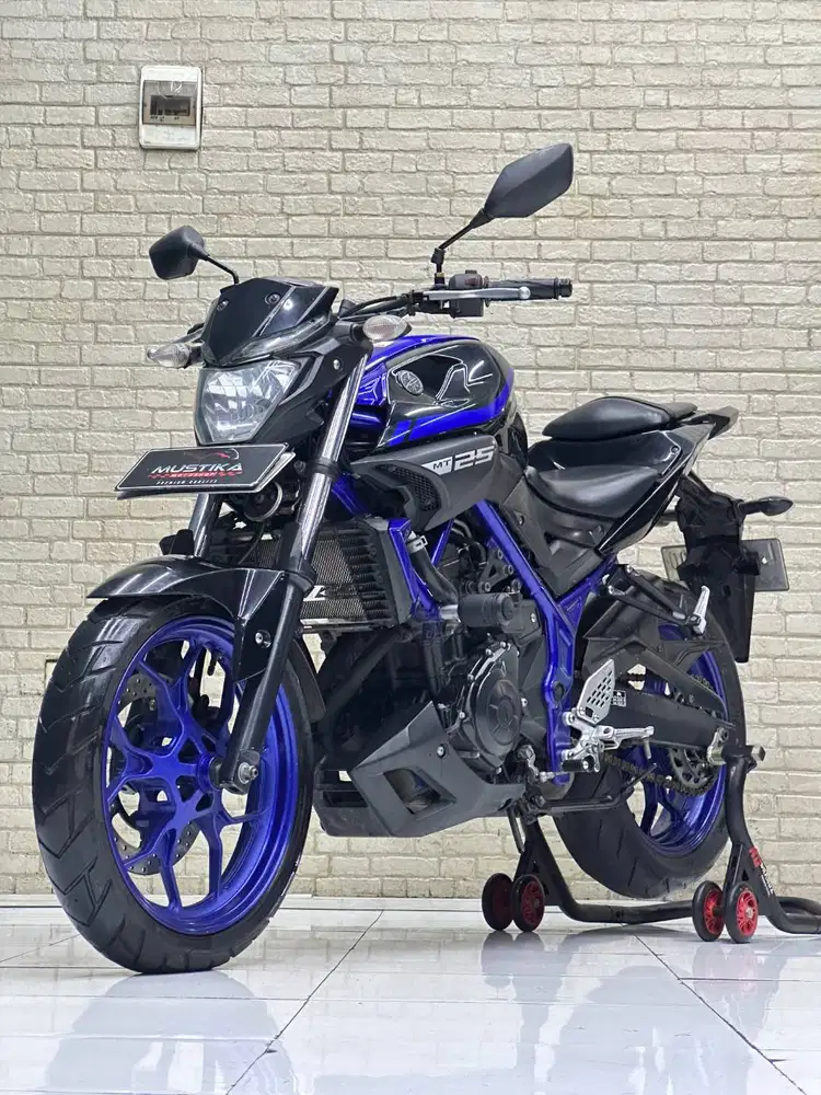 Yamaha mt25 blue favorit unit istimewa