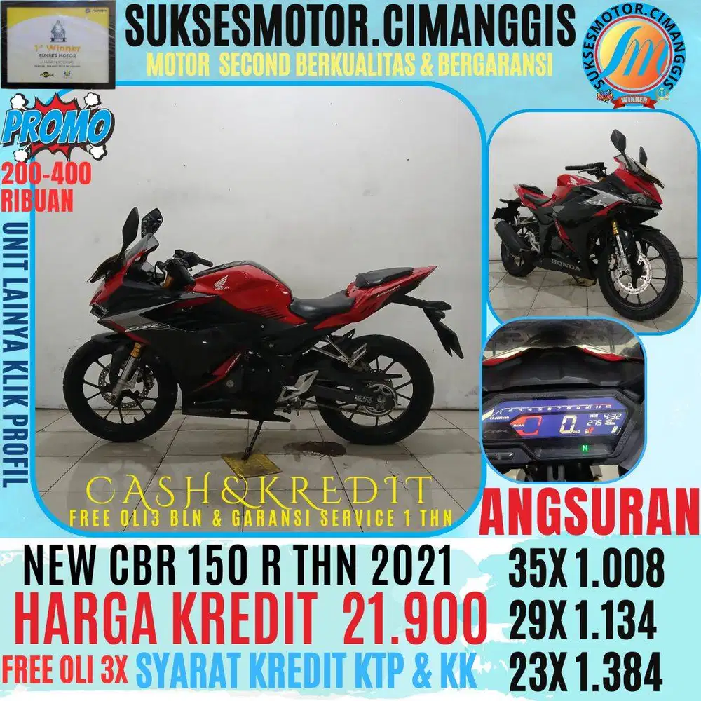 NEW CBR 150 R TERMURAH PROMO UNIT LAINYA KLIK PROFIL