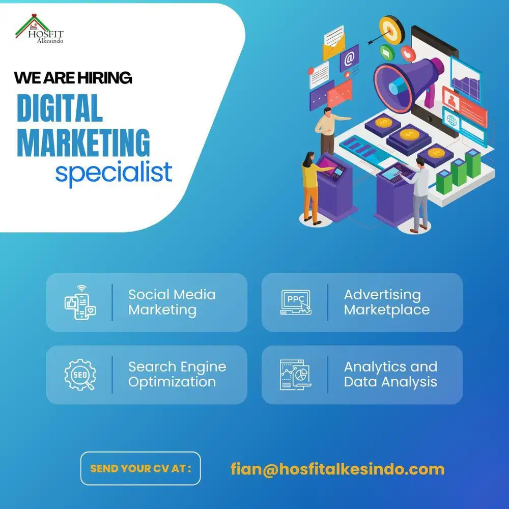 Finance - Digital Marketing - Admin Gudang