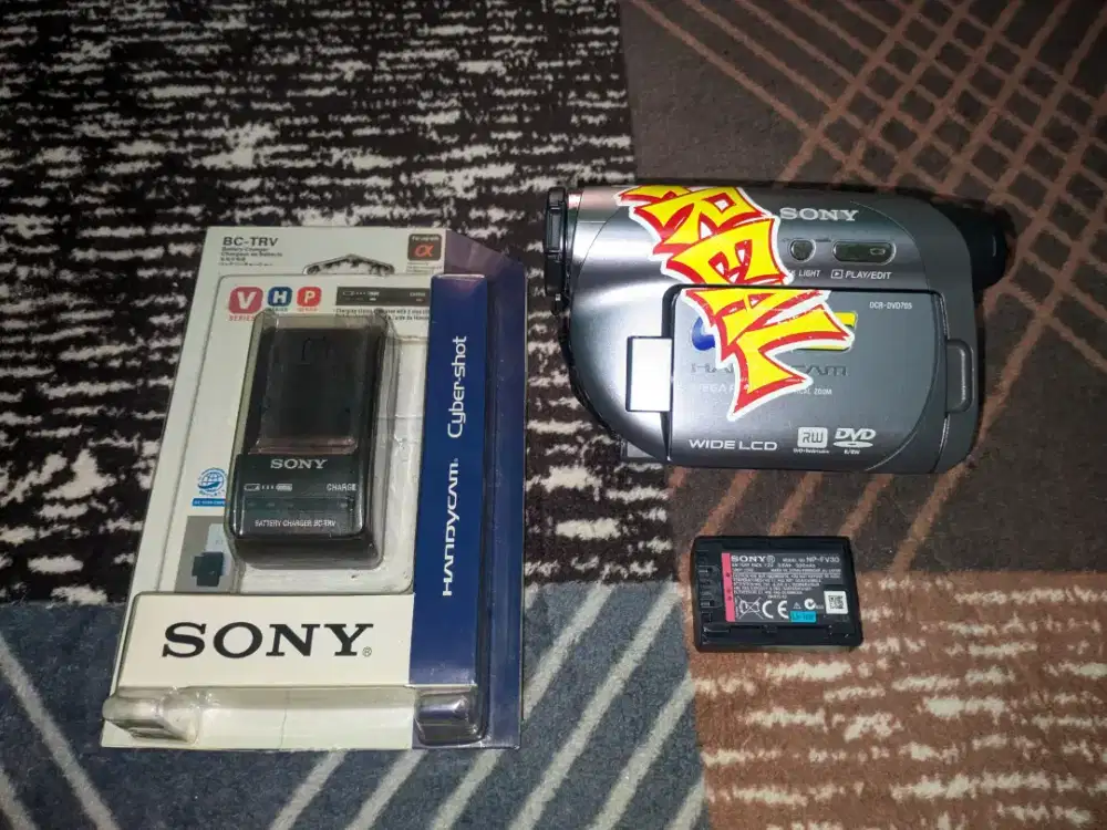 HANDYCAM SONY DCR-DVD705e NYALA