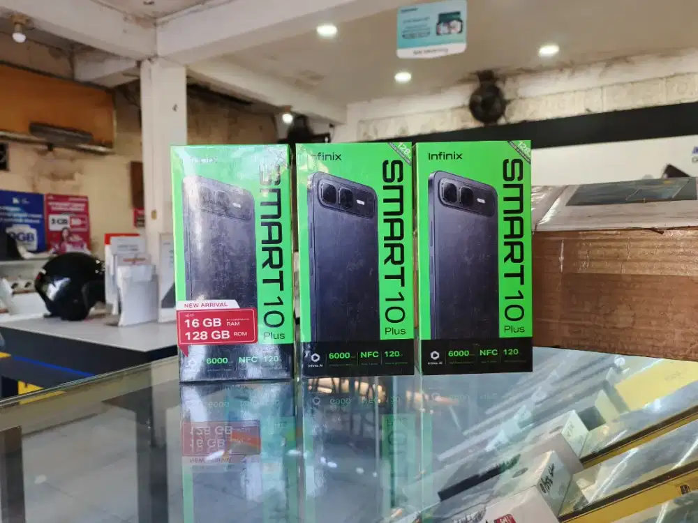 [ Fast respon WA ] Infinix Smart 10+ NFC 8+8/128 Garansi resmi 1thn