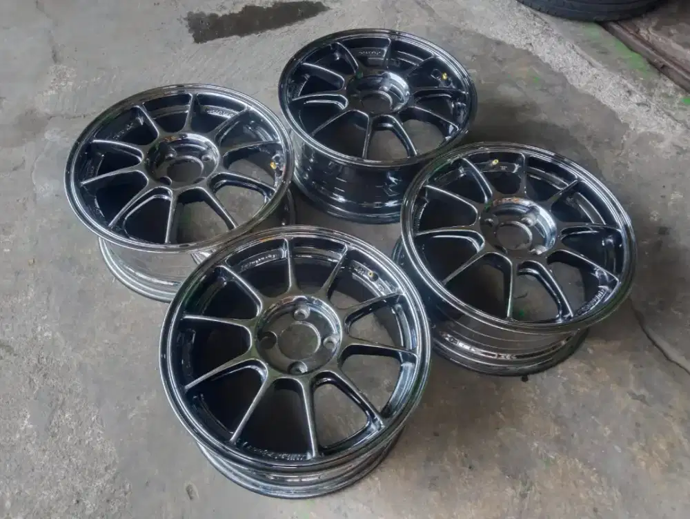 Velg Wedssport Black Chrome R15 4x100