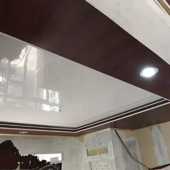 Partisi Jasa Tukang Pasang Wall Moulding Sekat Plafon PVC GRC Gypsum
