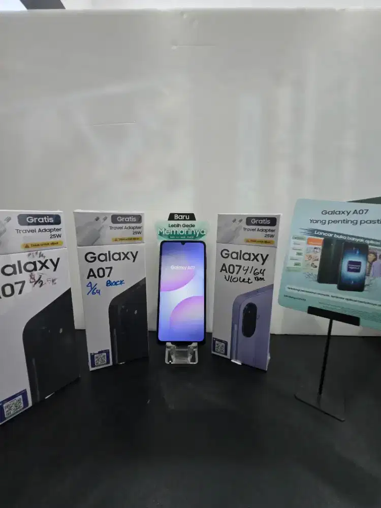 Big sale samsung A07 free adaptor