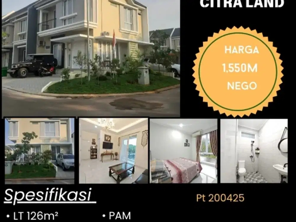 Jual Cepat Rumah CantikHoek. Citraland Cibubur Cileungsi