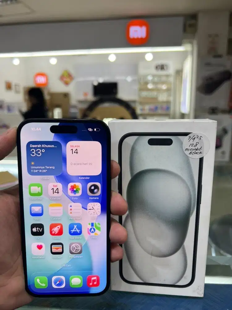 iPhone 15 128 iBox Fullset garansi on April 2026