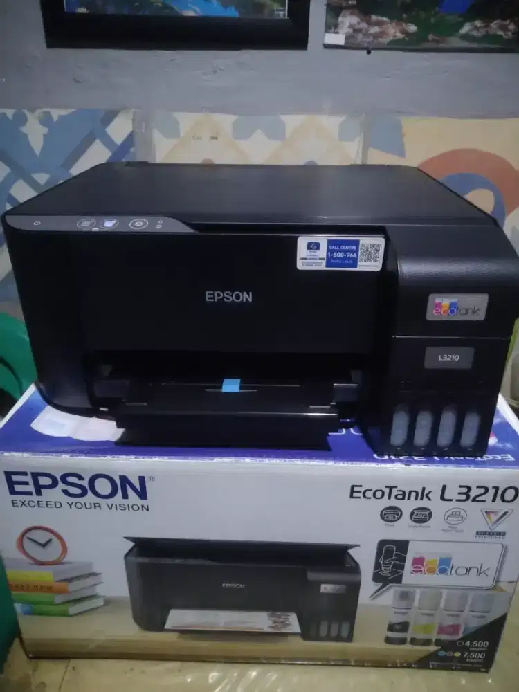 Printer epson L3210 print scan copy fullset