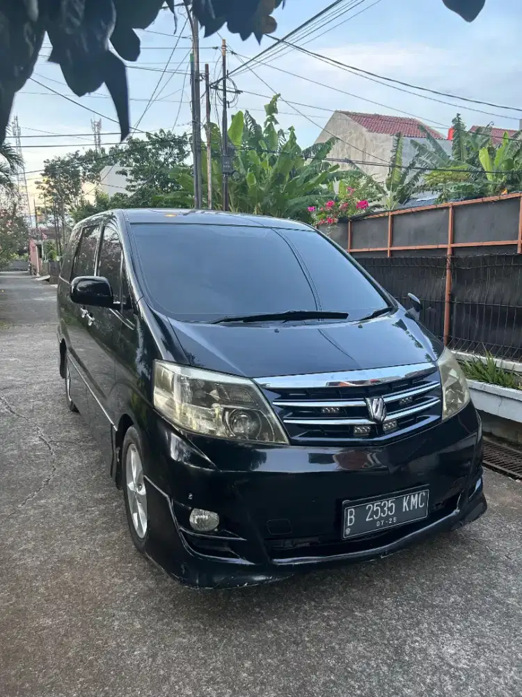 MOBIL MURAH ( TOYOTA ALPHARD 2008 )