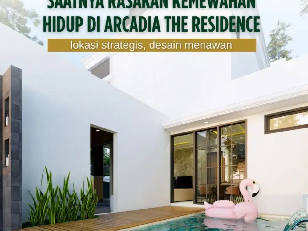 super mewah rumah di gamping sleman  jogja sertifikat ready kolam renang pribadi