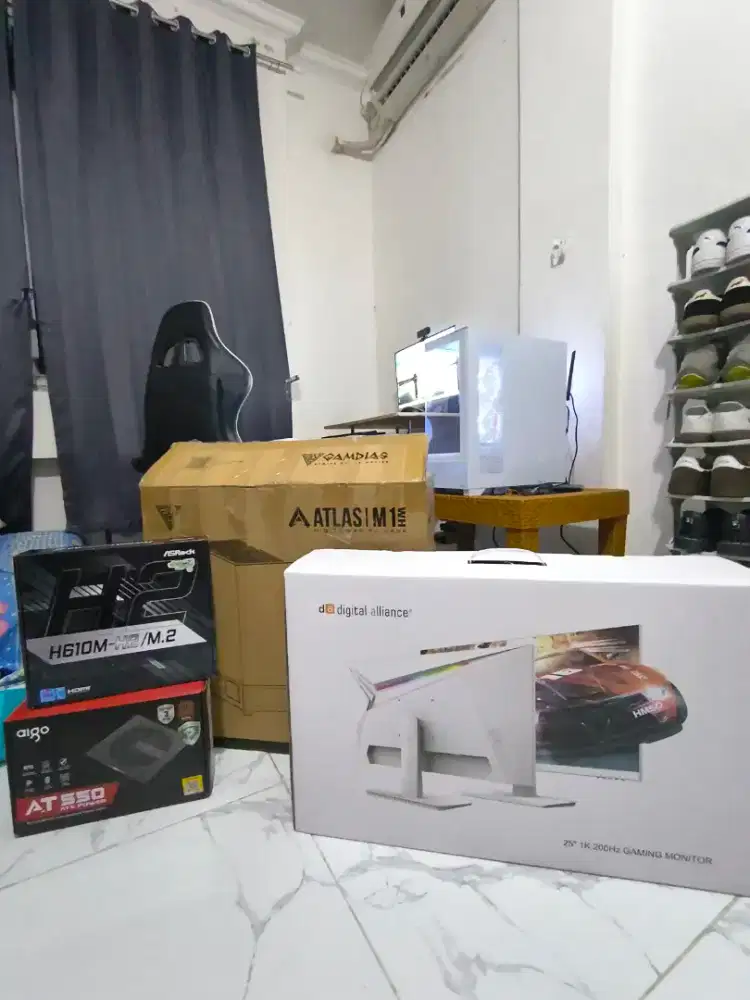 PC + monitor gaming