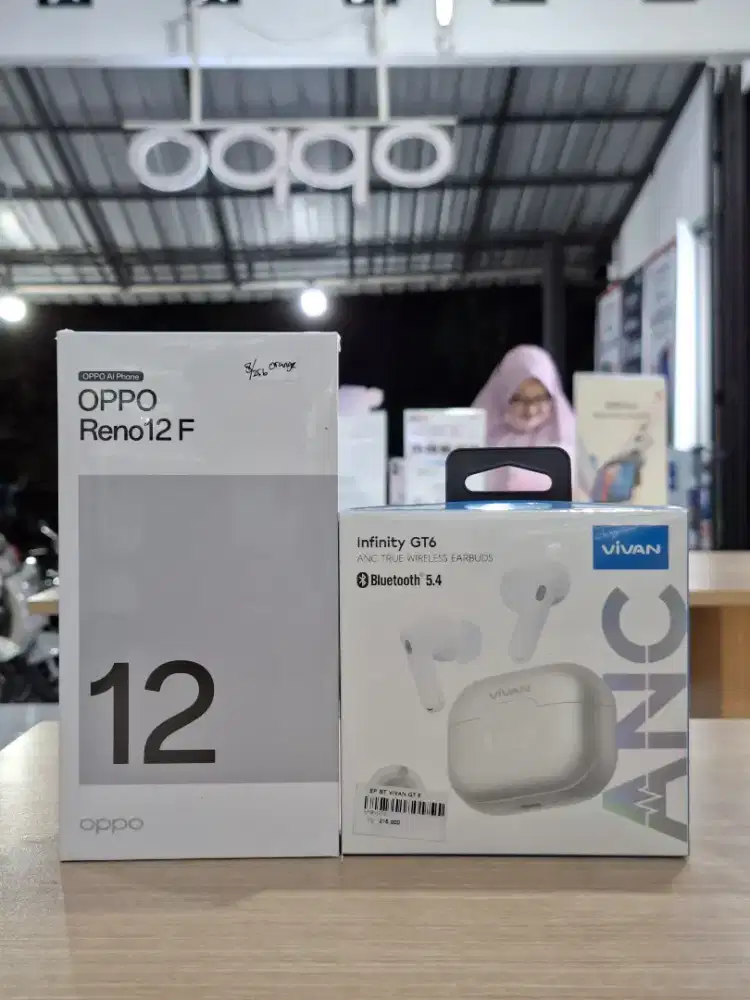 OPPO RENO 12 F BATRAI 5000mAh dengan fast charging 45W SUPERVOOC.