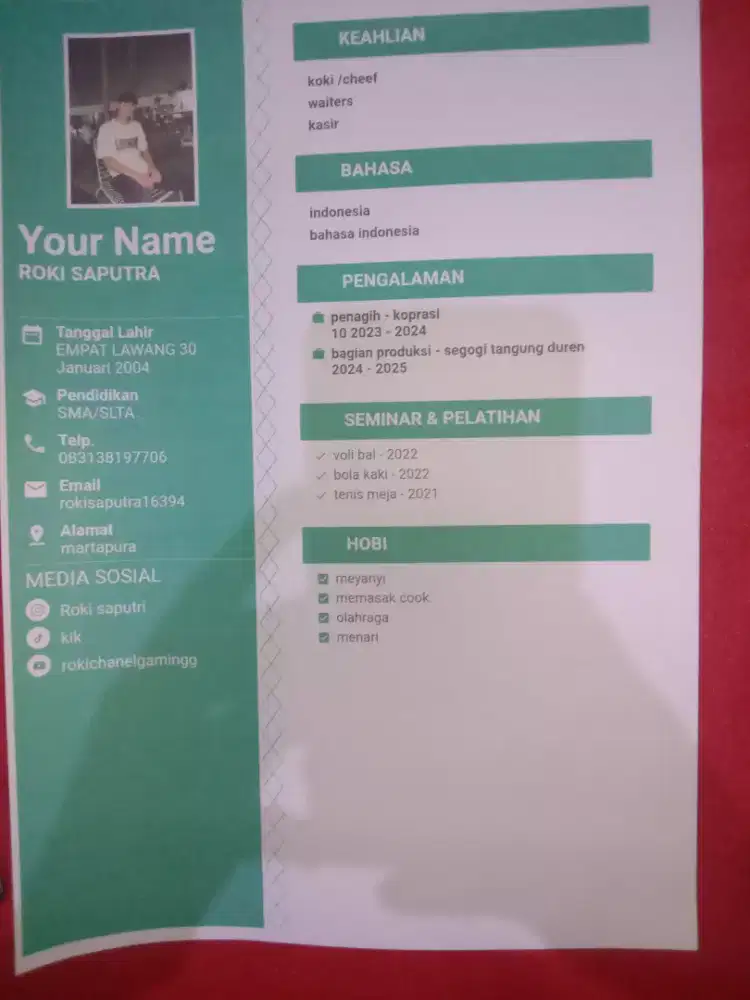 Cari kerja apa aja