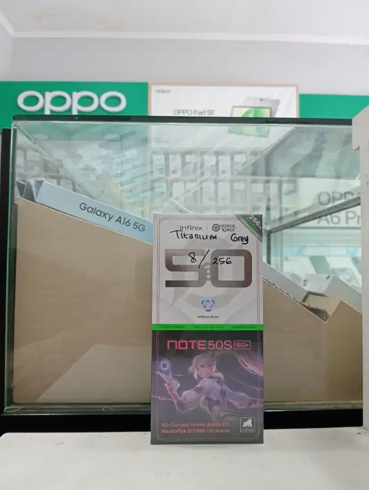 INFINIX NOTE 50S 8/256 NEW MURAH QR GADGET