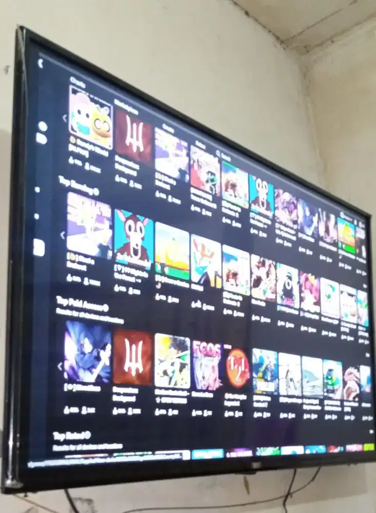 Jual Cepat BU tv smart LG android 55 inch,slim,normal,mulus,nominus