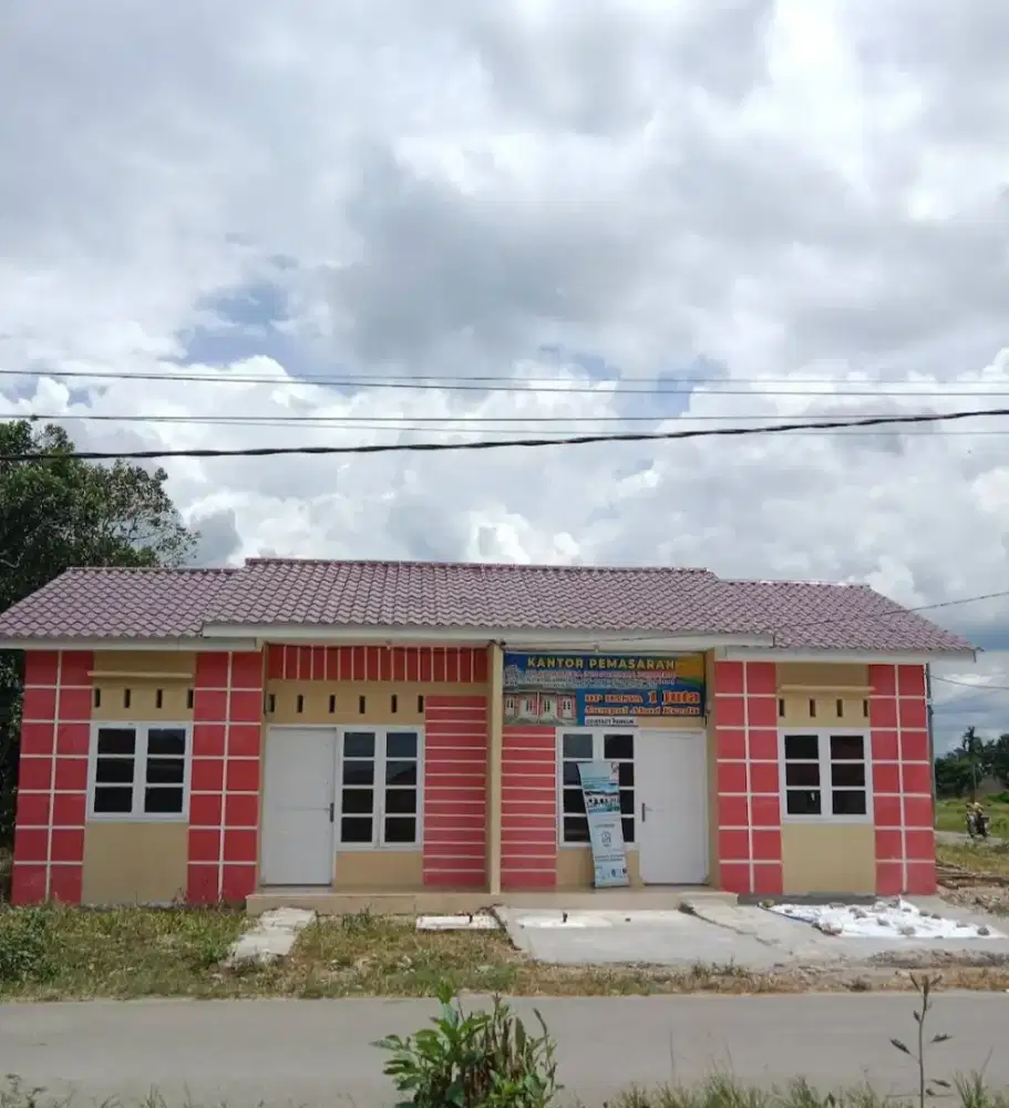 Rumah subsidi meincirim suka maju hanya 1 Jt all in