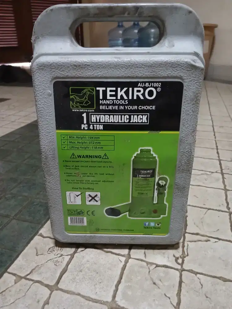 Dongkrak Tekiro Botol 4 Ton