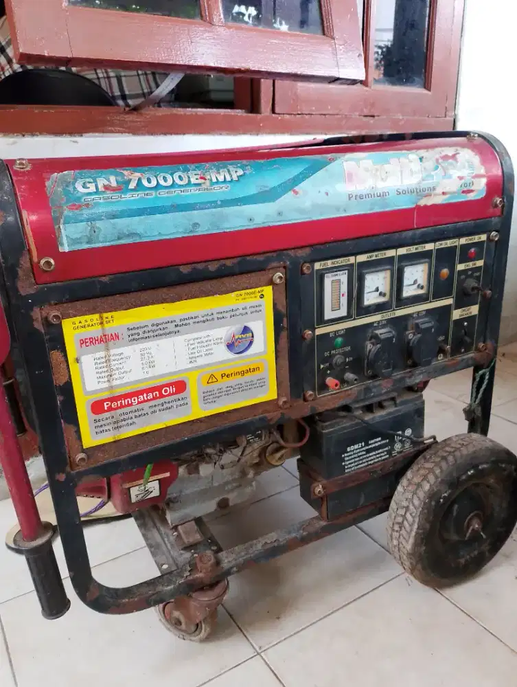 Genset bekas di jual nego tipis