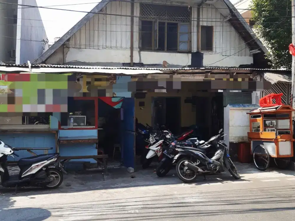 Dijual Rumah KOST & KIOS Bangunan Lama Harga bawah NJOP Di Petojo Selatan Jakarta Pusat
