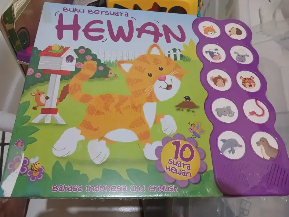 Buku + musik belajar utk anak