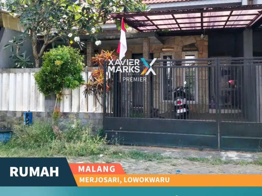 Rumah Akses Kemanapun Mudah Strategis di Merjosari Malang