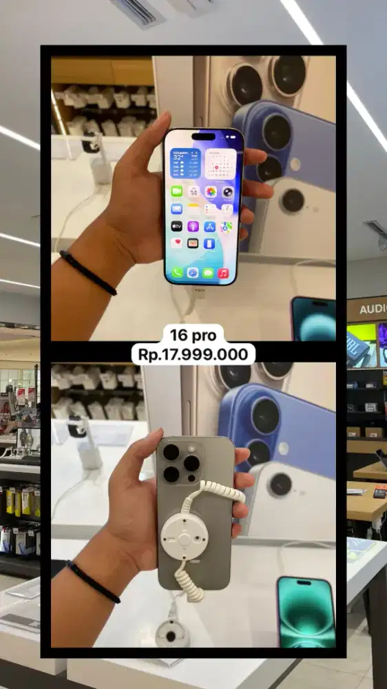 Cicilan iPhone 16 pro pakai home credit