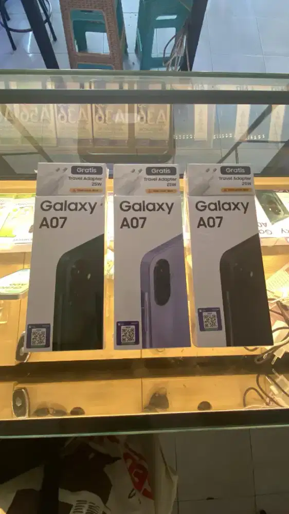 Redy Samsung galaxy A07 8/256 NEW Garansi resmi 1thn
