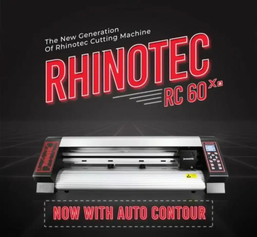 Mesin cutting sticker rhinotec RC60