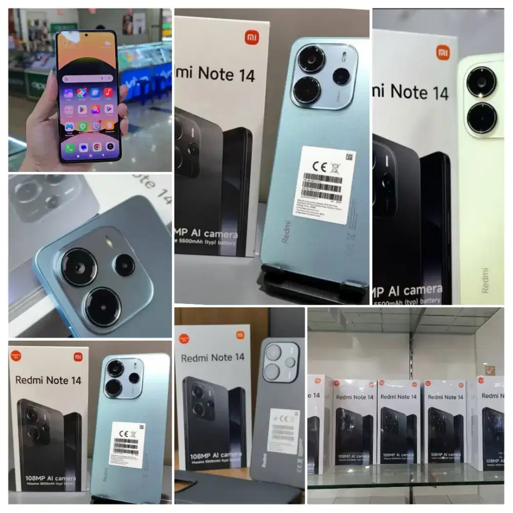 Redmi Note 14 8/256GB Bisa Kredit Tanpa DP