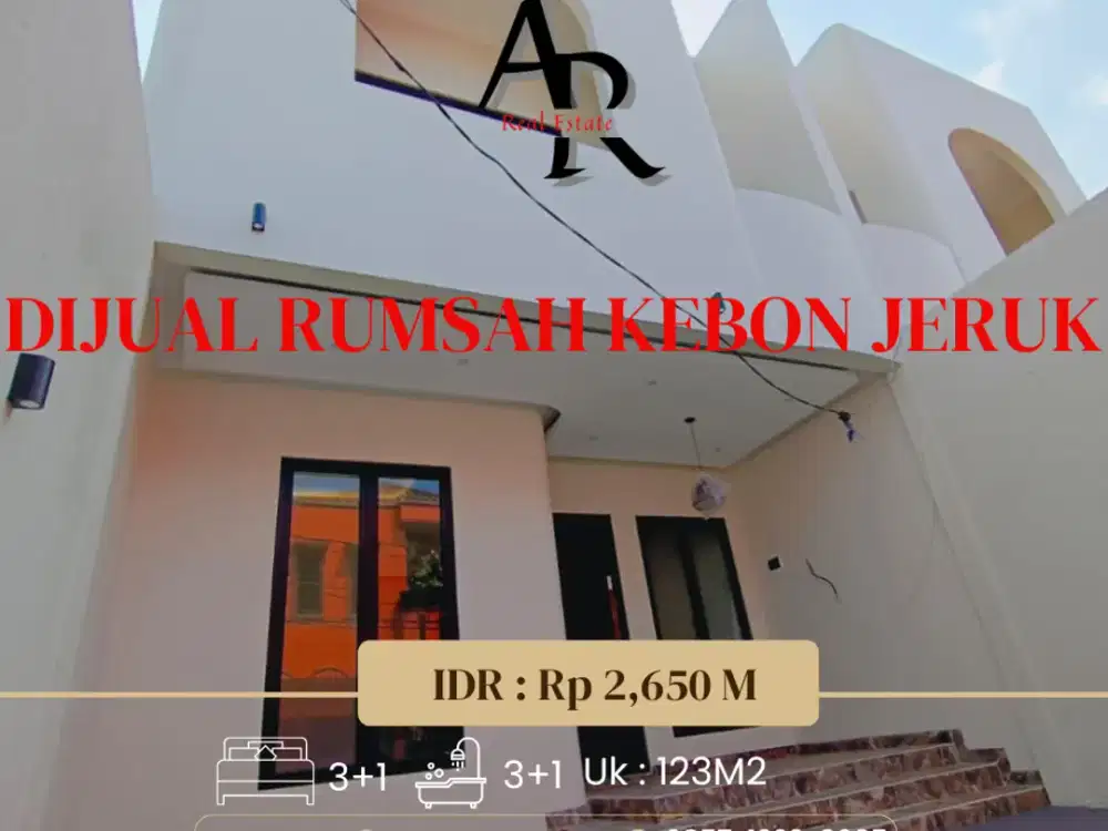 Dijual Rumah  Baru Siap Huni  Kelapa Dua - Kebon Jeruk, Jakarta Barat