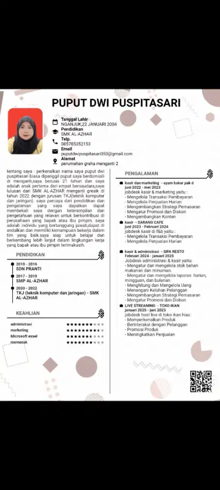 mencari lowongan pekerjaan