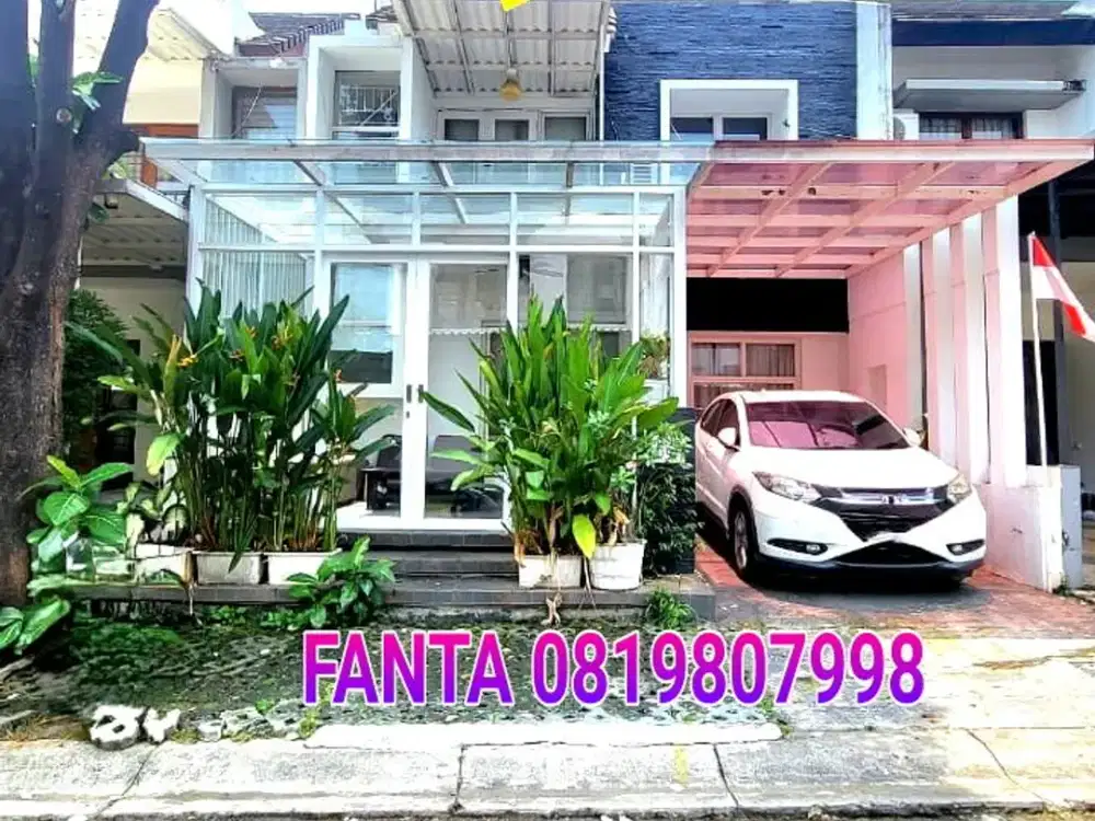 Rumah Keren Furnished Sektor 9 Bintaro Harga Termurah