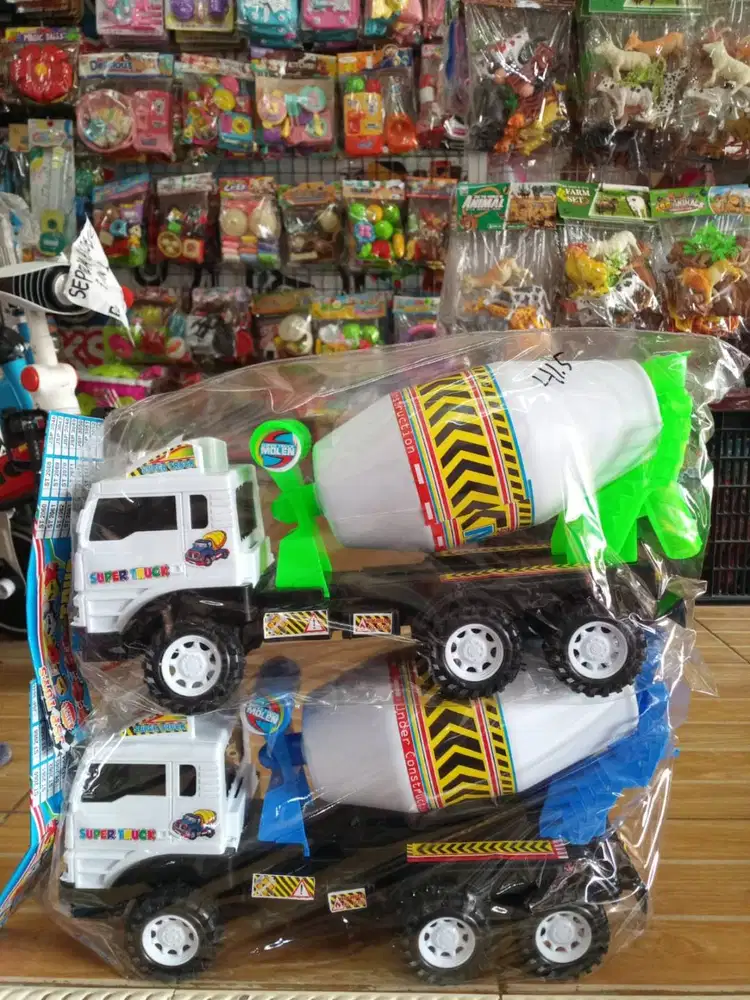 mainan anak truk molen