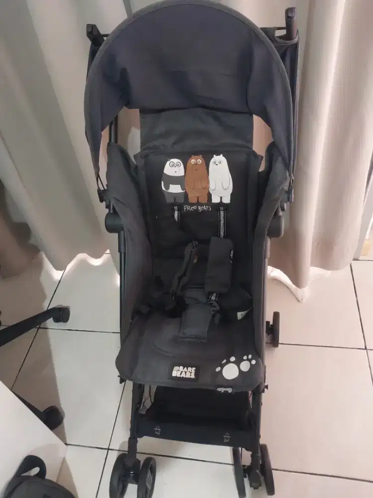Dijual STROLLER Coco Latte minima cabin size second (like new)