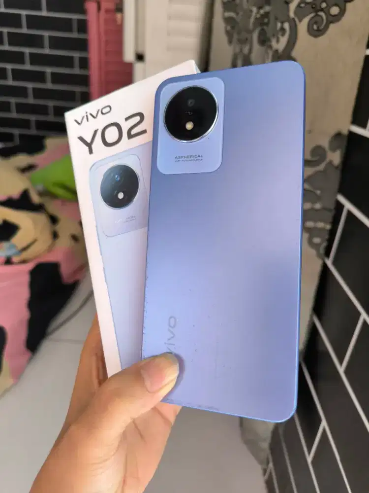 VIVO Y02 RAM 3/32 FULL NO MINUS