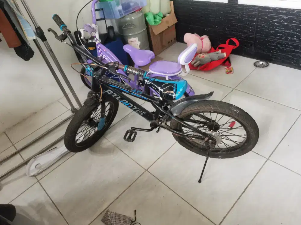 Sepeda anak cowok dan cewek ukuran 20 dan 16 inch