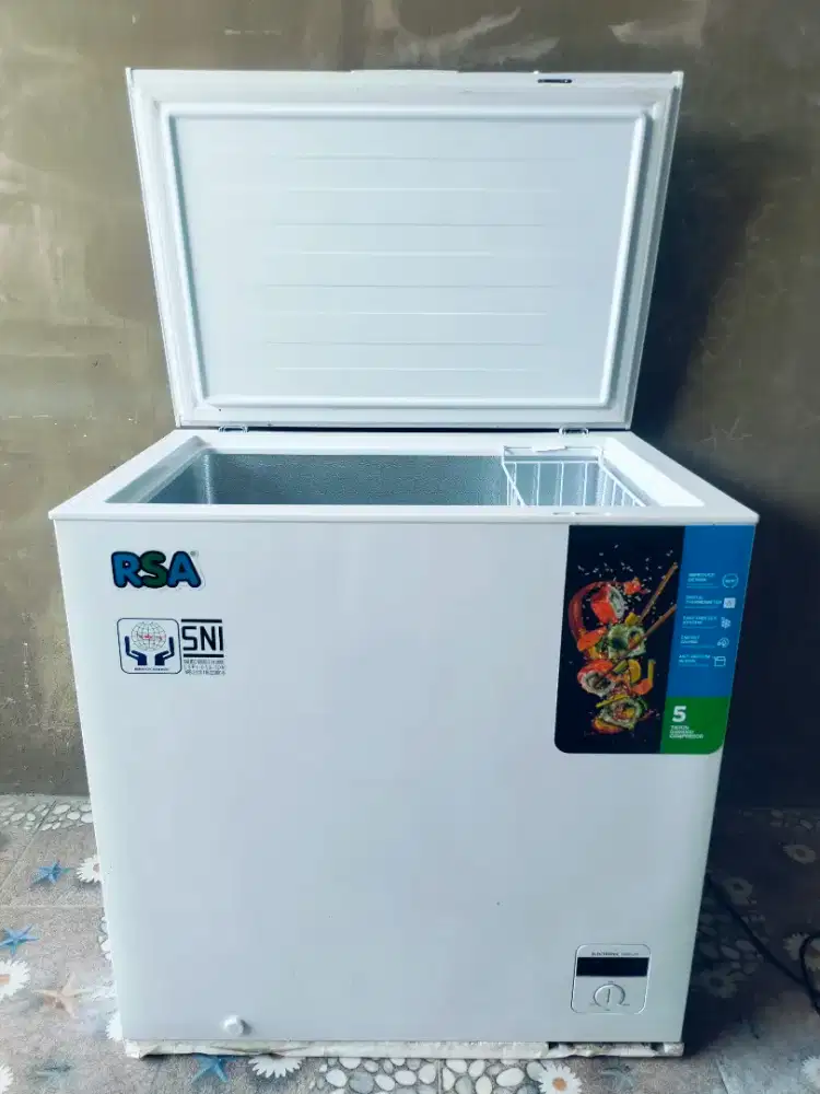 Freezer Box RSA 200L Second Rasa Baru
