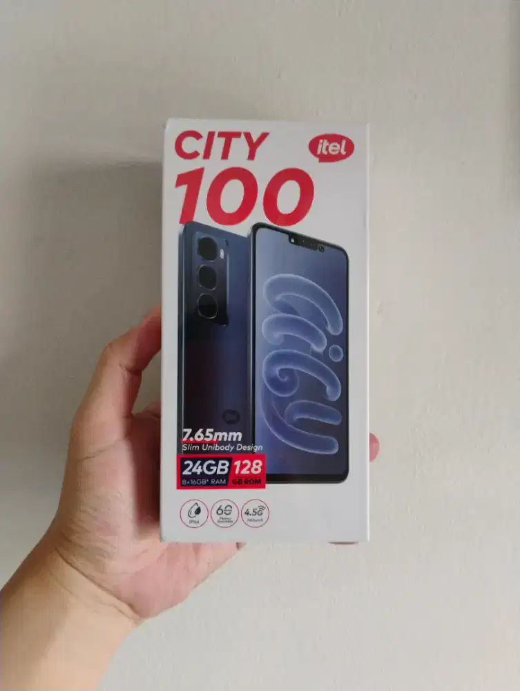 (BARU) iTel City 100 8/128, SEGEL Garansi Resmi, Bisa COD