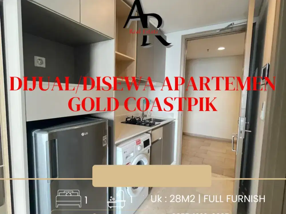 Disewakan / dijual Apart Goldcoast pik Tower Bahama Seaview